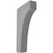 Ekena Millwork 1 3/4"W x 6"D x 10"H Clarksville Wood Vintage Decor Bracket, Pebble Grey BKTWD02X06X10CVPG - alternate 1
